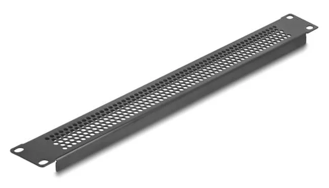 Φωτογραφία προϊόντος: DELOCK κάλυμμα panel 67035 για 19"/1U rack, με αεραγωγούς, μαύρο