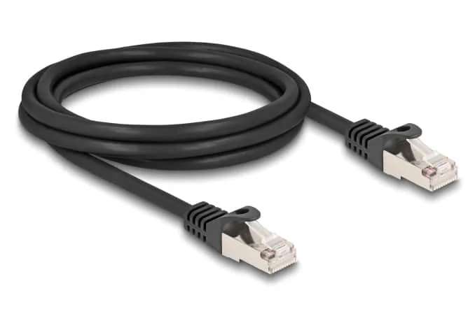 Φωτογραφία προϊόντος: DELOCK καλώδιο RJ50 80188, S/FTP, 26 AWG, 2m, μαύρο
