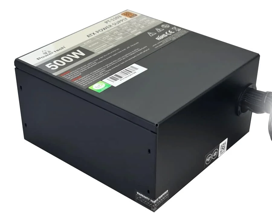 Φωτογραφία προϊόντος: POWERTECH τροφοδοτικό για PC PT-1103, 80Plus Bronze, 500W ATX, 140mm Fan