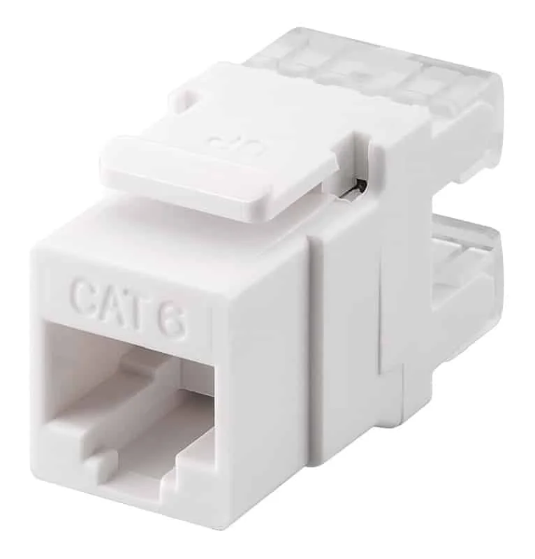 Φωτογραφία προϊόντος: Μονάδα GOOBAY Keystone RJ45 CAT 6 95740, UTP, 250MHz, λευκό