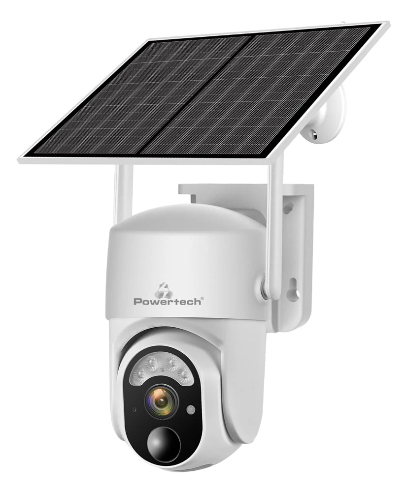 Φωτογραφία προϊόντος: POWERTECH smart ηλιακή κάμερα PT-1176, 4MP, 4G, SD, PTZ, IP65