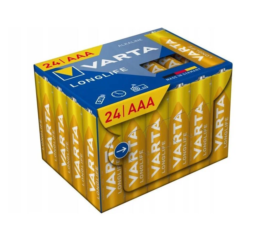 Φωτογραφία προϊόντος: . VARTA alkaline battery R3 (AAA) Longlife 24 pcs