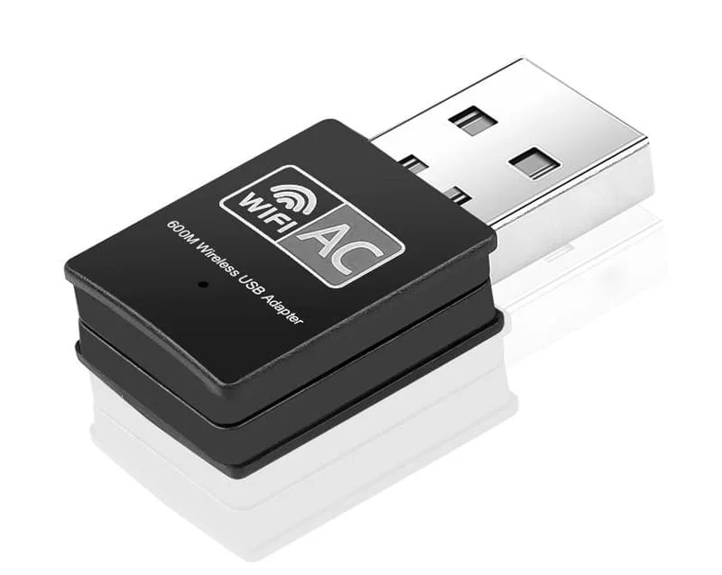 Φωτογραφία προϊόντος: POWERTECH ασύρματος USB αντάπτορας δικτύου PT-1041, 600Mbps, 2.4/5GHz