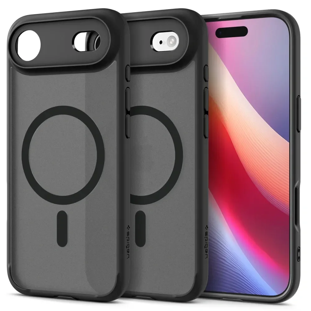 Φωτογραφία προϊόντος: . SPIGEN case ULTRA HYBRID MAG compatible with MagSafe for IPHONE 17 Air frost black