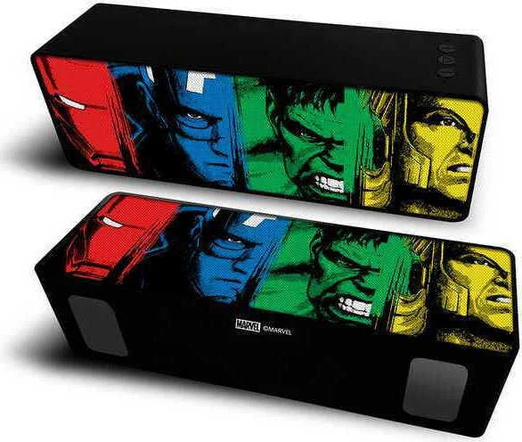 Φωτογραφία προϊόντος: BLUETOOTH BIG SPEAKER MSPAVEN003 MARVEL 8 AVENGERS 001 10W MICROSD + USB MULTICOLOR