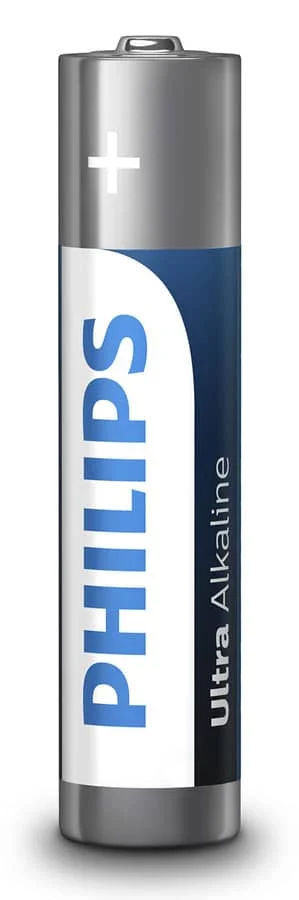 Φωτογραφία προϊόντος: PHILIPS Ultra αλκαλικές μπαταρίες LR03E1BK/00, AAA LR03 1.5V, 500τμχ
