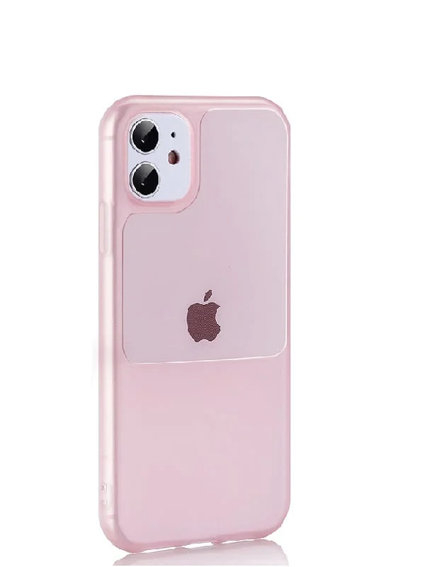 Φωτογραφία προϊόντος: ΘΗΚΗ ΣΙΛΙΚΟΝΗΣ TEL PROTECT WINDOW ΓΙΑ IPHONE 12 PRO MAX - ΡΟΖ