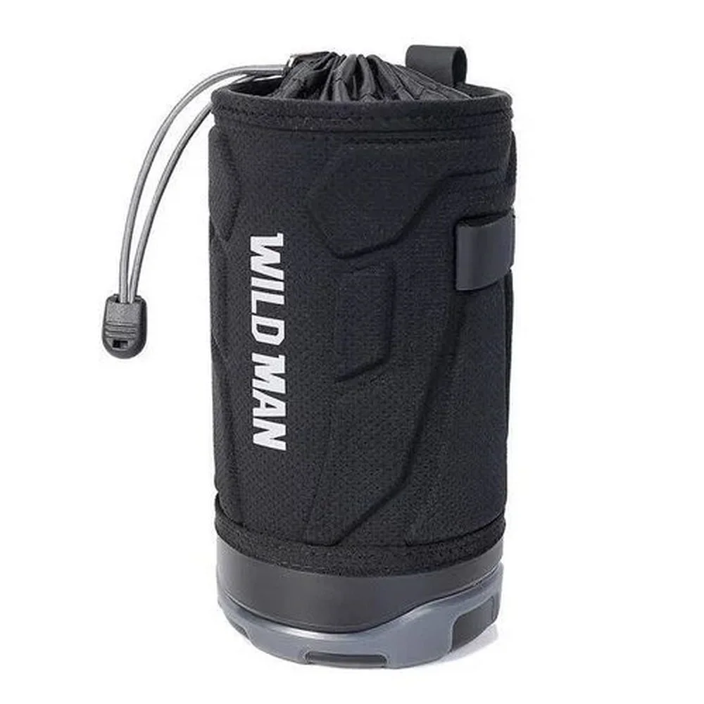 Φωτογραφία προϊόντος: . WILDMAN traveling bag for bottle cage for bike handlebad 1L R1 black