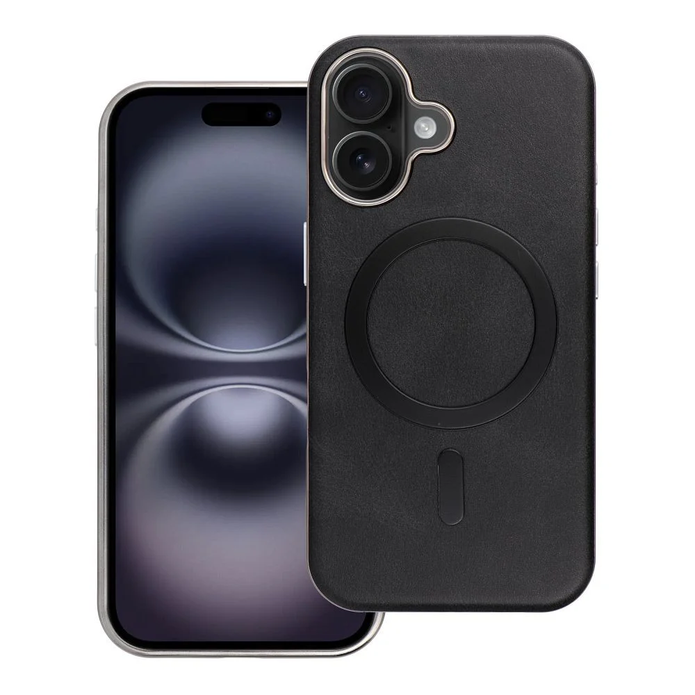 Φωτογραφία προϊόντος: . GENTLEMAN MAG COVER Case compatible with MagSafe for IPHONE 16 PRO MAX black
