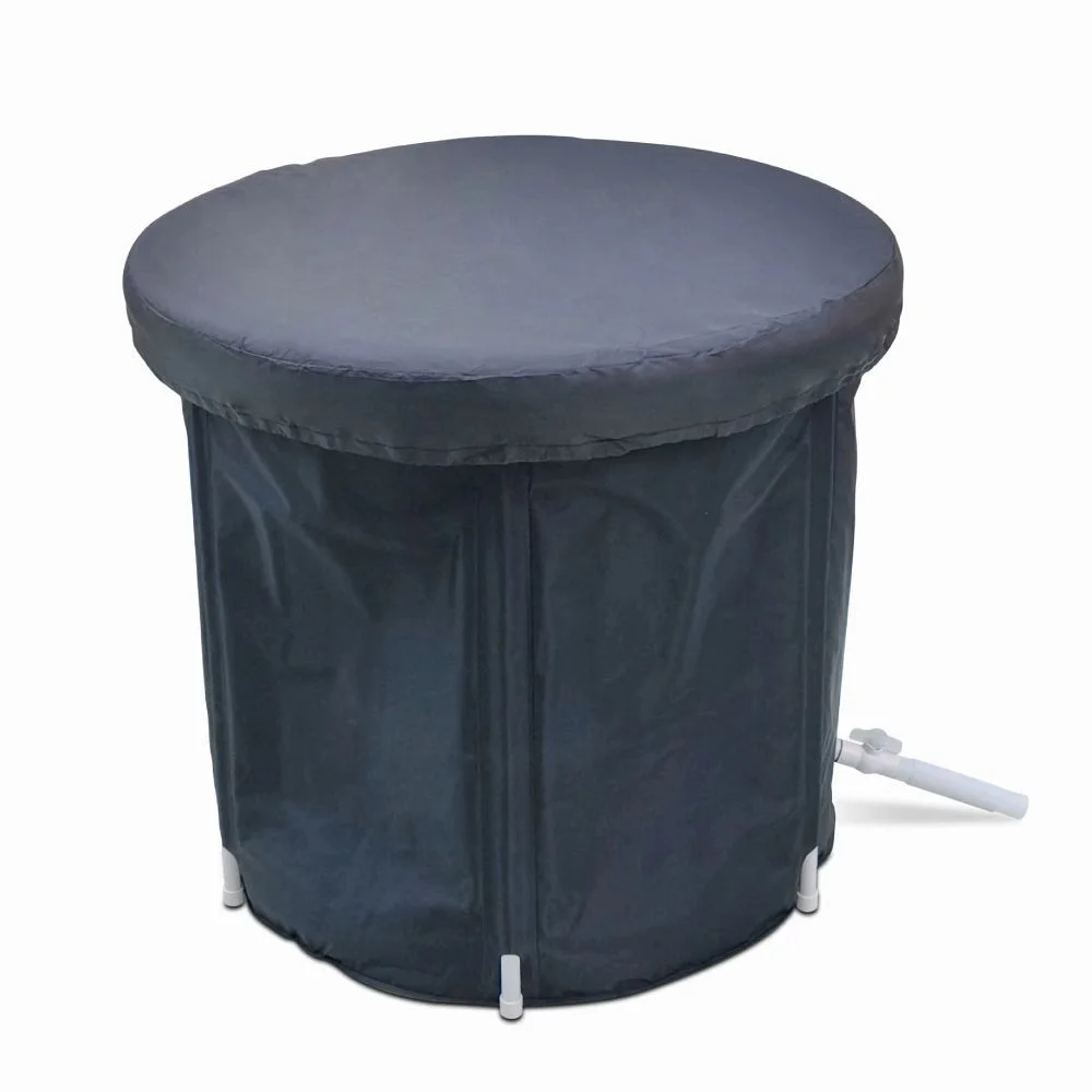 Φωτογραφία προϊόντος: Foldable portable inflatable bathtub 75 x 75 cm black