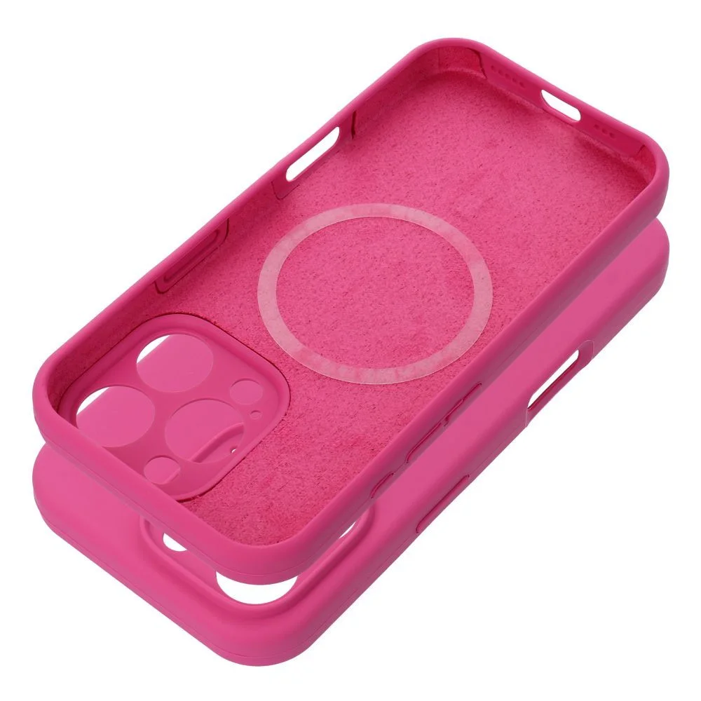 Φωτογραφία προϊόντος: . Case SILICONE 2mm for IPHONE 17 Air compatible with MagSafe pink