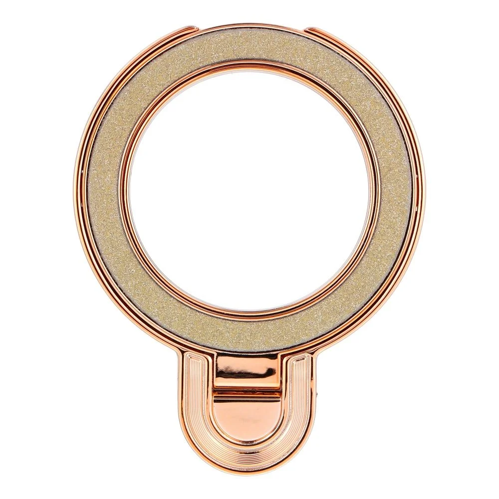 Φωτογραφία προϊόντος: . Phone stand CIRCLE GLITTER - stick-on - gold
