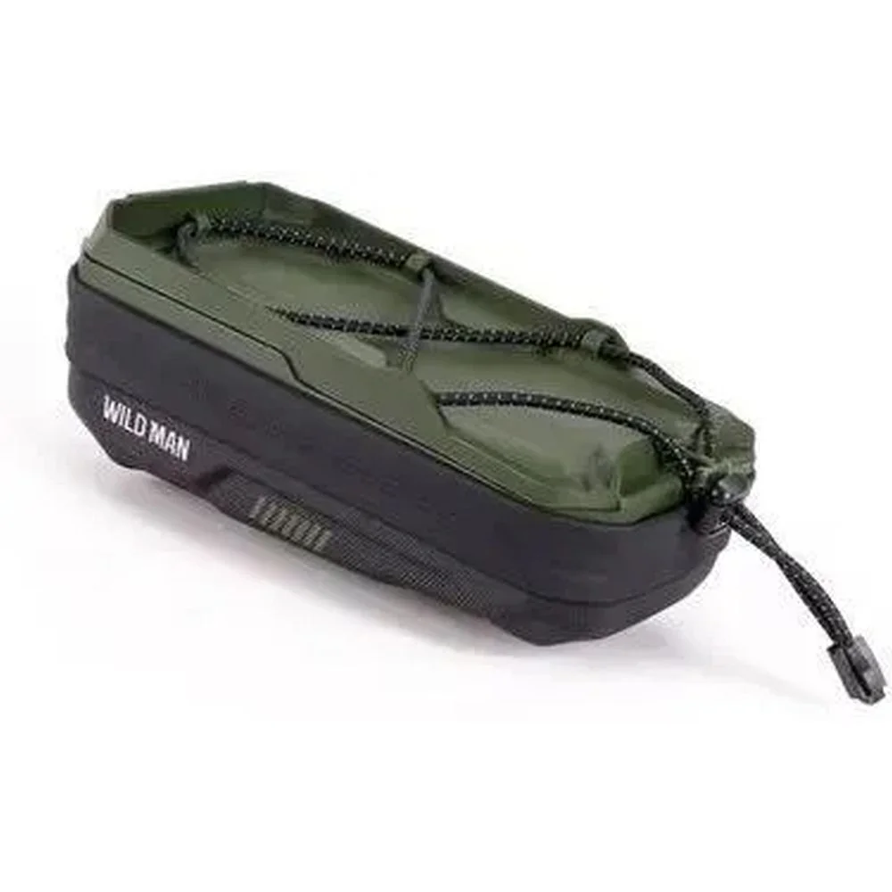 Φωτογραφία προϊόντος: . WILDMAN traveling bag for bike handlebars with zipper 0,6L (4 "- 7") GX330 green