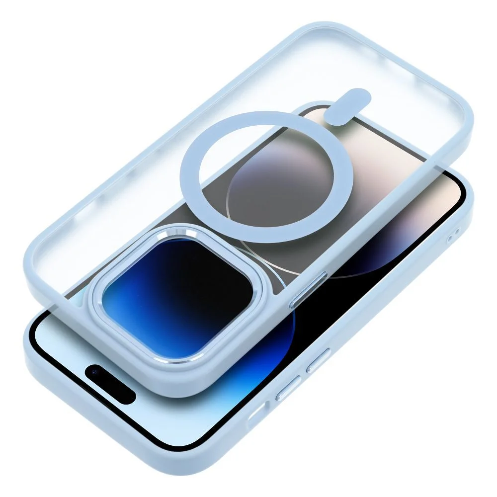 Φωτογραφία προϊόντος: . MATTE MAG COVER case compatible with MagSafe for IPHONE 17 Air blue