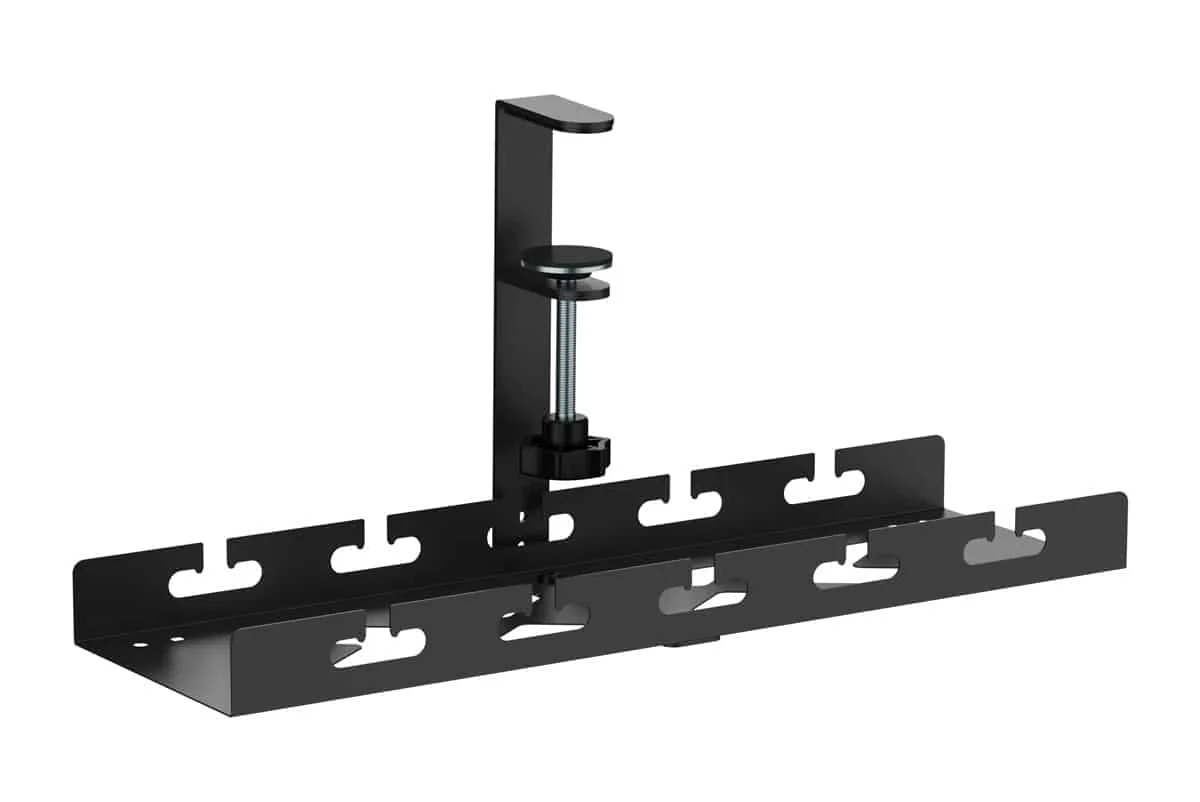 Φωτογραφία προϊόντος: BRATECK cable management γραφείου CC11-10-1, μεταλλικό, 40x12.9x19cm, μαύρο