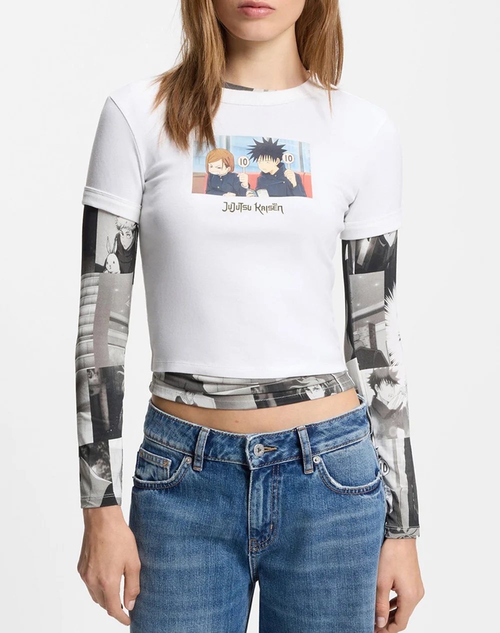 Φωτογραφία προϊόντος: HUGO DALIAB T-SHIRT WOMEN HUGO X JUJUTSU KAISEN ΛΕΥΚΟ (50555481-100)
