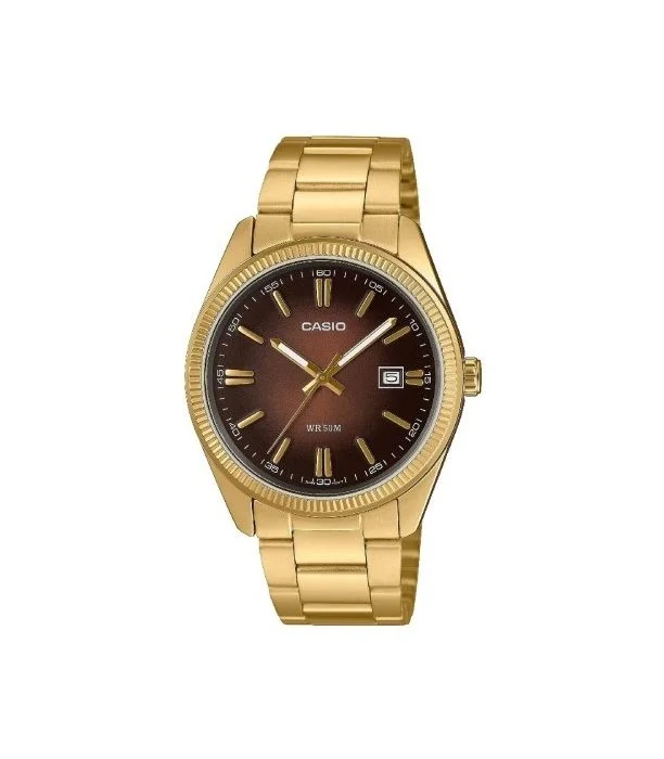 Φωτογραφία προϊόντος: Casio ρολόι χειρός με μεταλλικό μπρασελέ MTP-1302PGC-5AVEF