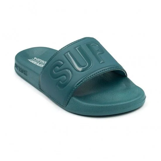 Φωτογραφία προϊόντος: SUPERDRY ΓΥΝΑΙΚΕΙΟ VEGAN POOL SLIDE WF310184A, ΠΡΑΣΙΝΟ, Γυναίκα
