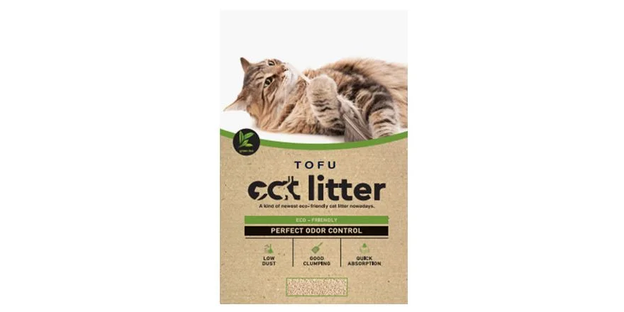 Φωτογραφία προϊόντος: Tofu Cat Litter Green Tea 2.5kg