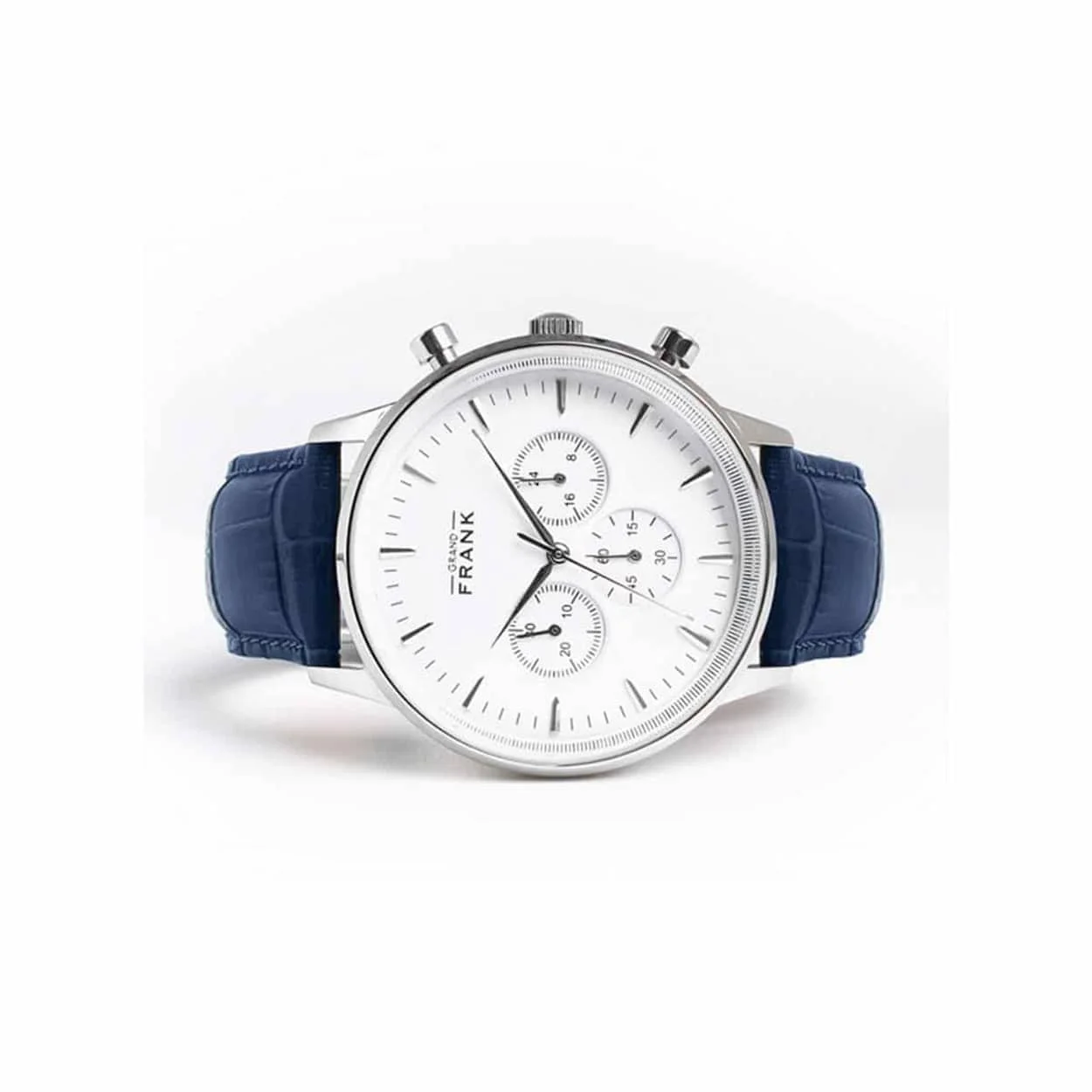 Φωτογραφία προϊόντος: Grand Frank Montpellier White Chronograph
