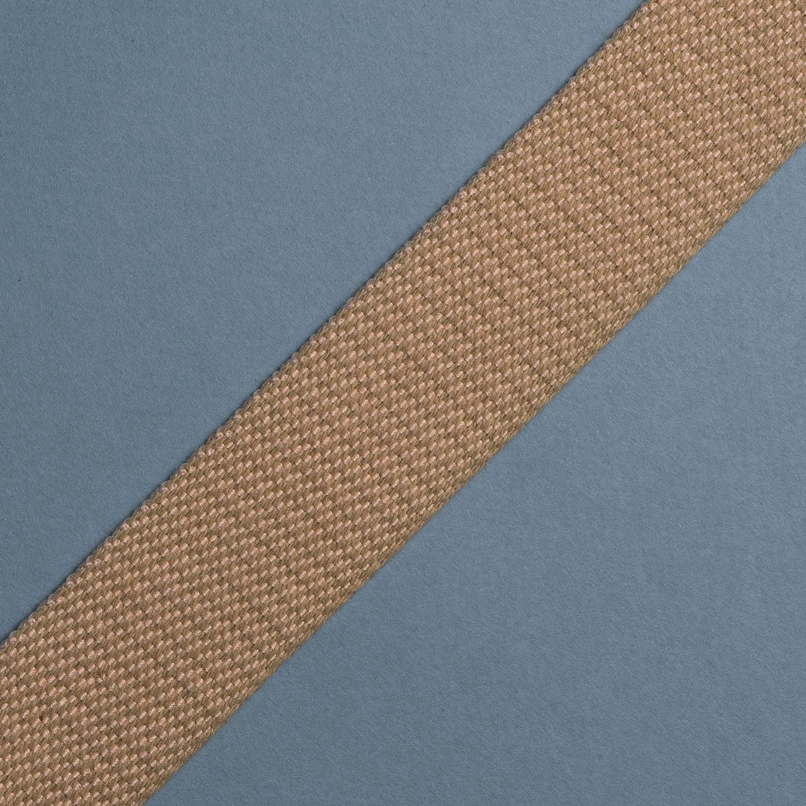 Φωτογραφία προϊόντος: Rigid Tape Belt Fantasy Cotton Piquet Khaki - Salmon 3.5 Cm
