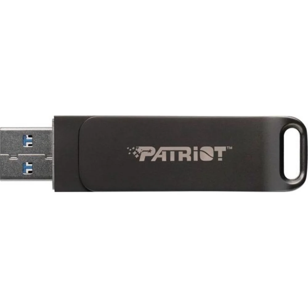 Φωτογραφία προϊόντος: Patriot Rage R550 128Gb Black USB-A und USB-C 3.2 Gen 1 (PE128GR550DSAD) (PATRPE128GR550DSAD)