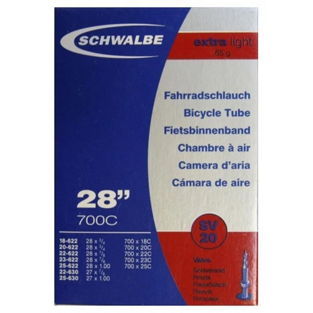 Φωτογραφία προϊόντος: ΣΑΜΠΡΕΛΑ 700X19/25 FV 40MM, SCHWALBE LIGHT