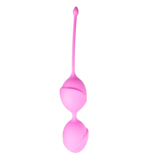 Φωτογραφία προϊόντος: EasyToys Pink Double Jiggle Mouse Balls-Αλτήρες κόλπου σε χρώμα ροζ 1τμχ