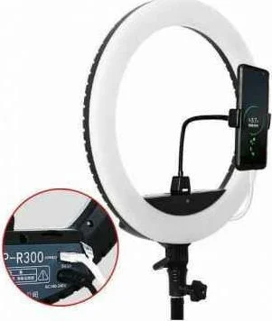 Φωτογραφία προϊόντος: Andowl Ring Lamp Ring Light 26cm 3200 - 5600K με Τρίποδο Δαπέδου και Βάση για Κινητό