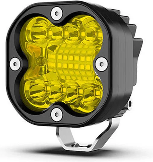 Φωτογραφία προϊόντος: Προβολάκι LED Ομίχλης 66W Κίτρινου Φωτισμού 6000K OEM FD66W - Μαύρο-8762