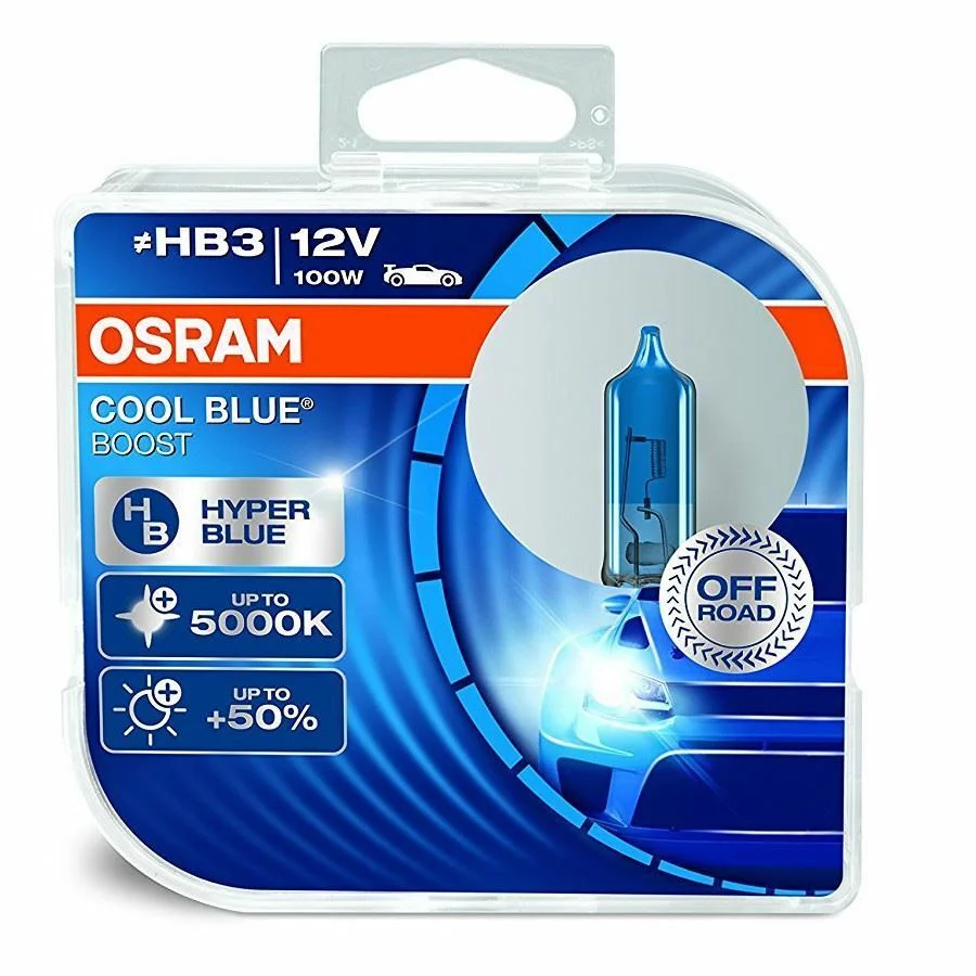 Φωτογραφία προϊόντος: OSRAM 12V HB3 100W +50% ΠΕΡΙΣΣΟΤΕΡΟ ΦΩΣ COOL BLUE BOOST (69005CBB-HCB) 2τμχ