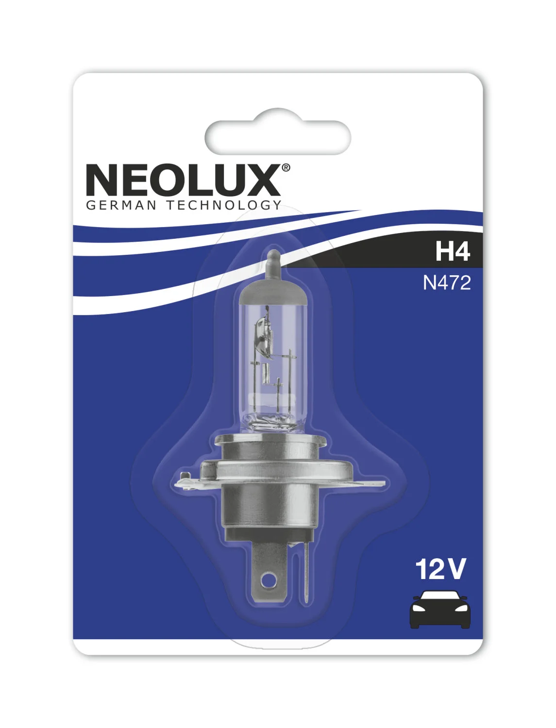 Φωτογραφία προϊόντος: NEOLUX H4 12V 60/55W P43t (N472-01B) 1τμχ