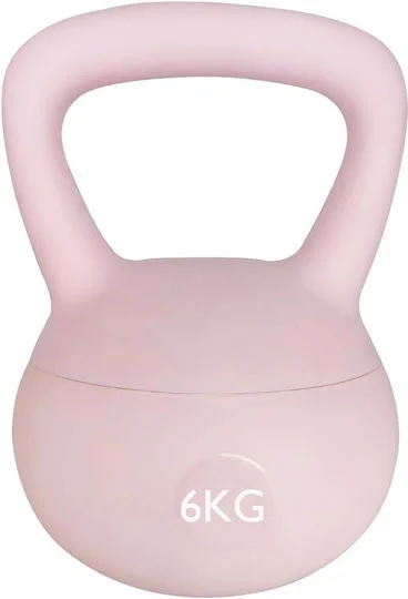 Φωτογραφία προϊόντος: 6kg Βαράκι με λαβή Dumbbell-Kettlebel ΡΟΖ χρώματος ΡΟΖ-853