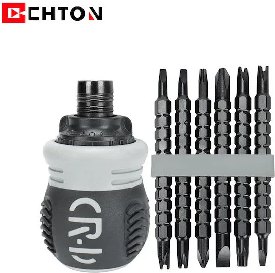 Φωτογραφία προϊόντος: #48344 Mini Extension Type Phillips Slotted Double Use Gift Ratchet Screwdriver