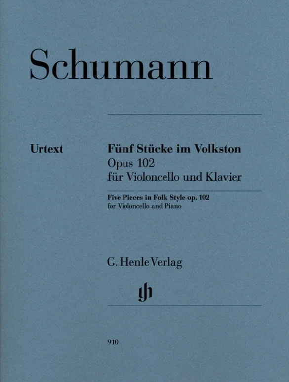 Φωτογραφία προϊόντος: ROBERT SCHUMANN Fantasy Pieces op. 73 for Piano and Clarinet