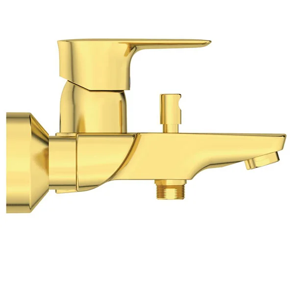 Φωτογραφία προϊόντος: Ideal Standard Connect Air Επίτοιχη αναμικτική μπαταρία λουτρού A7033A2 brushed gold