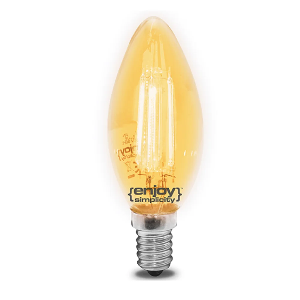 Φωτογραφία προϊόντος: EL823511 | DreamLED Fillament Coloured B35|4W E14|KITΡΙNO|enjoySimplicity™ 2501