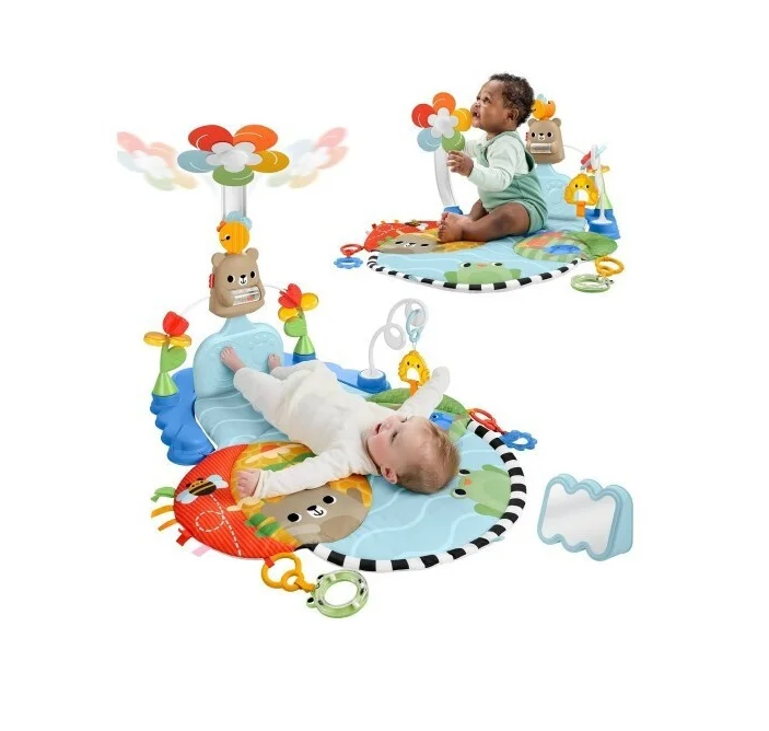 Φωτογραφία προϊόντος: Fisher Price 3 in 1 Kick + Sway Χαλάκι Δραστηριοτήτων για Νεογέννητα HYR60