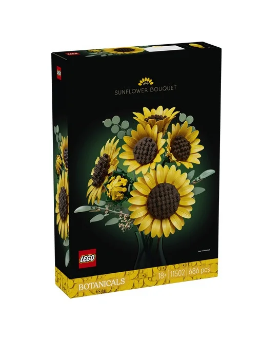 Φωτογραφία προϊόντος: LEGO Botanical Collection Sunflower Bouquet για 18+ Ετών 686τμχ 11502