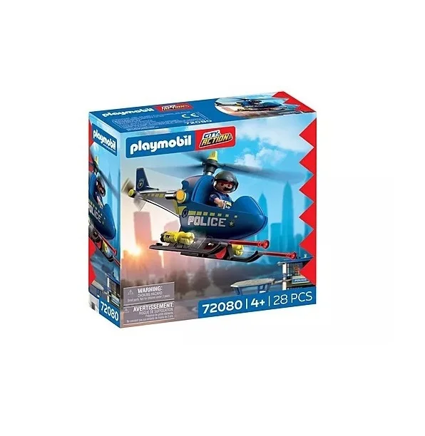 Φωτογραφία προϊόντος: Playmobil Αστυνομικό Ελικόπτερο (72080)