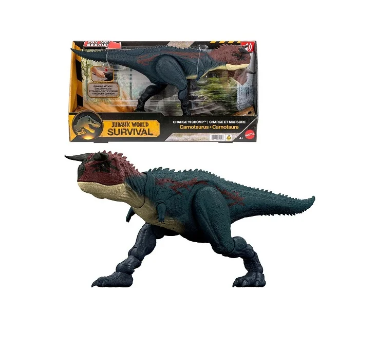 Φωτογραφία προϊόντος: Mattel Jurassic World Survival Charge n Chomp Carnotaurus (JKG85)