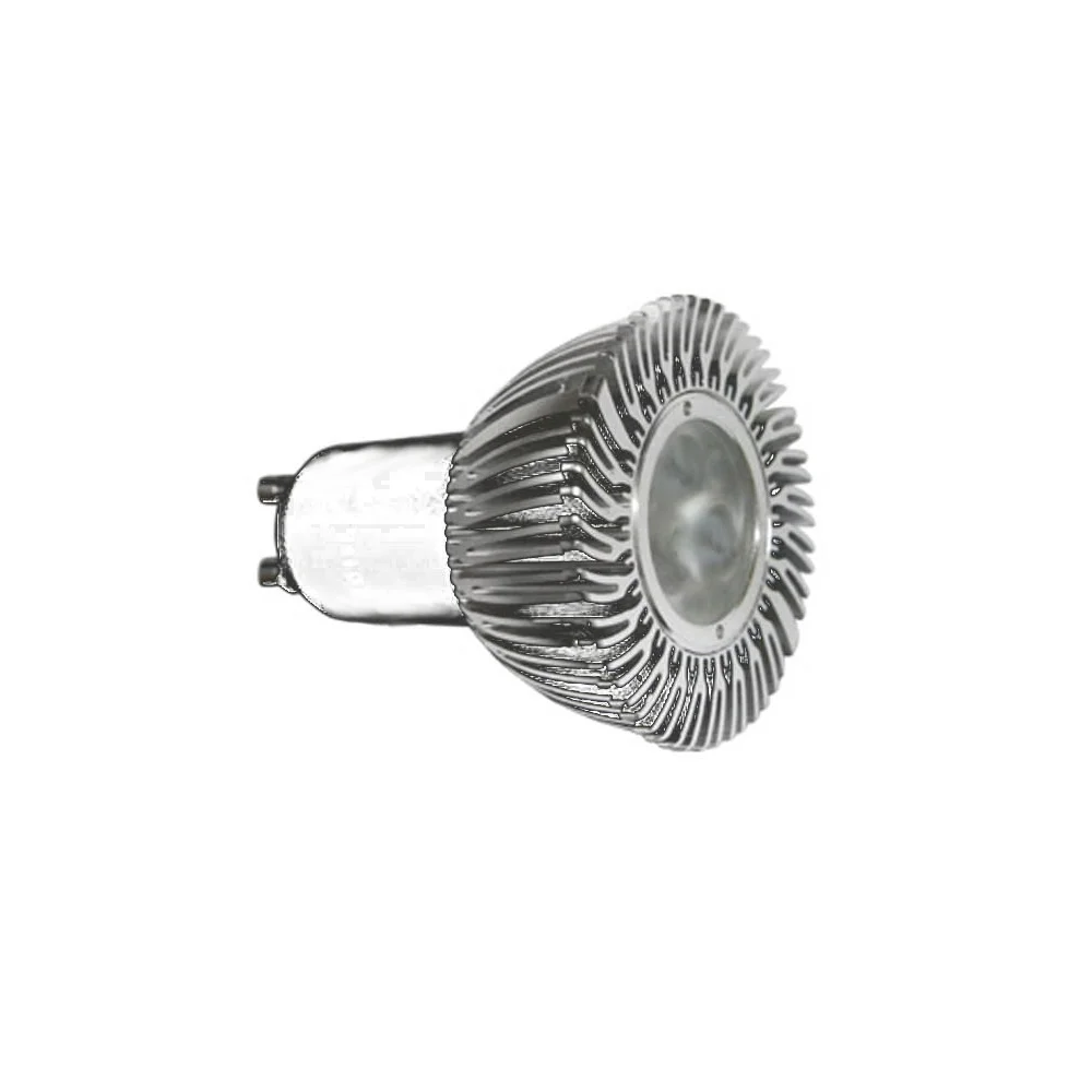 Φωτογραφία προϊόντος: Λάμπα led cob GU10 3w 230v με 1 led cob 3000k θερμό φως δέσμης 30° 140lumen 2571