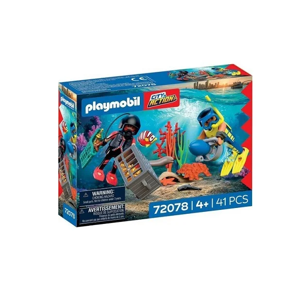Φωτογραφία προϊόντος: Playmobil City Action Υποβρύχια Επιχείρηση Αστυνομίας 72078