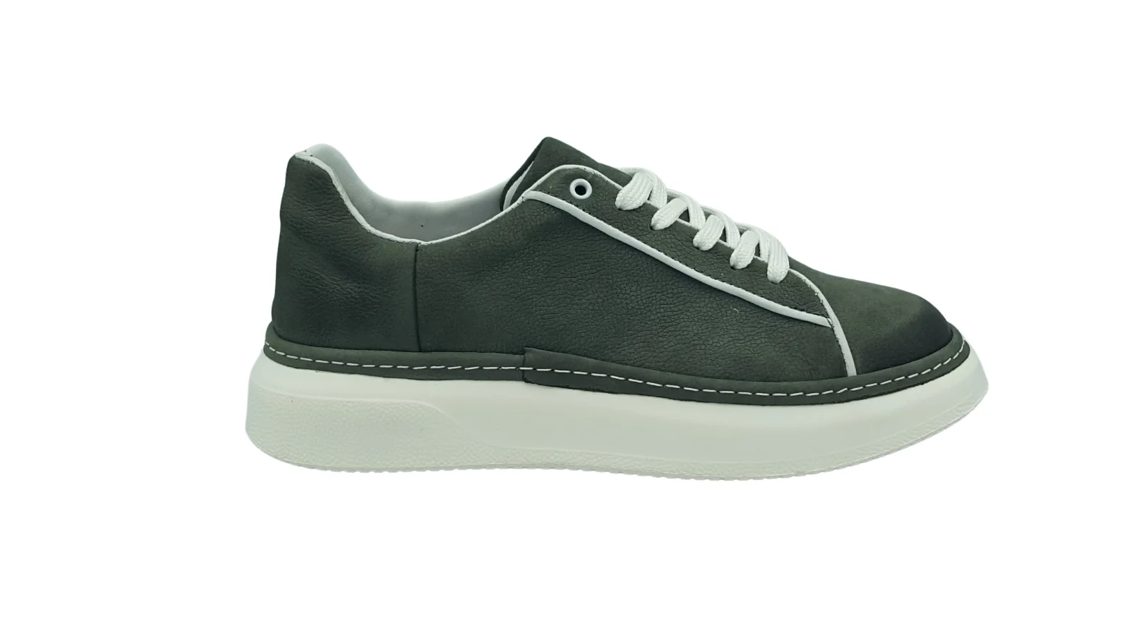 Φωτογραφία προϊόντος: Leder Shoes Ανδρικά Δερμάτινα Sneakers - ZT3821-5 - Γκρί