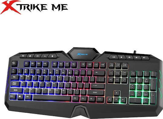 Φωτογραφία προϊόντος: Xtrike Me KB-509 Gaming Πληκτρολόγιο με RGB φωτισμό (Αγγλικό US)