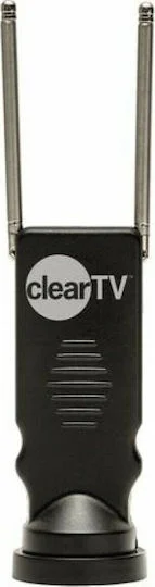 Φωτογραφία προϊόντος: Clear TV Digital HD Antenna Εσωτερική Κεραία Τηλεόρασης (Απαιτεί Τροφοδοσία) Μαύρη