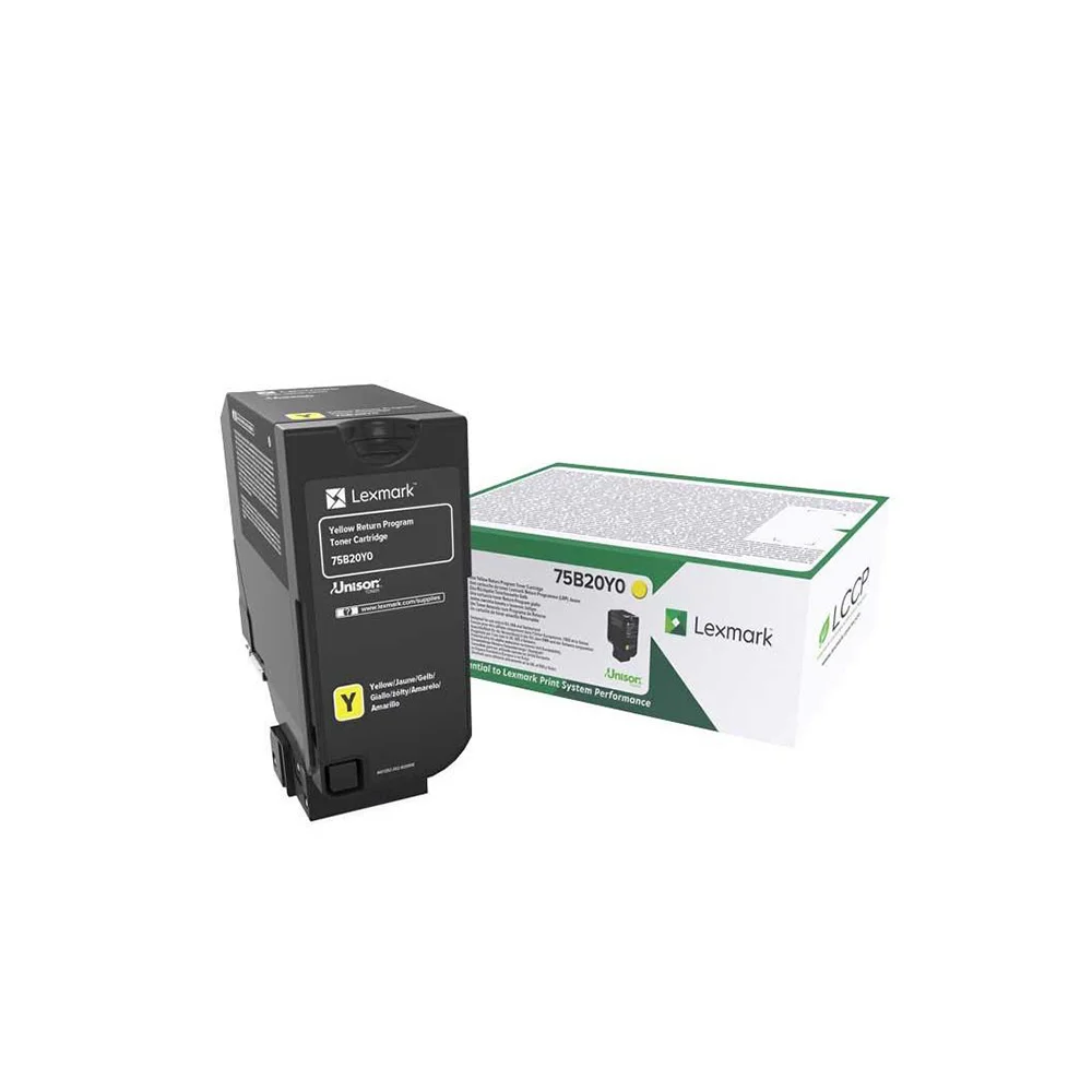 Φωτογραφία προϊόντος: LEXMARK CS727/CS728/CX728 TONER YELLOW 10K (75B20Y0) (LEX75B20Y0)