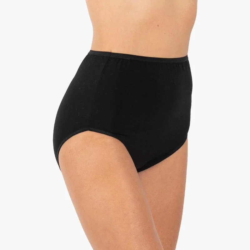 Φωτογραφία προϊόντος: AA UNDERWEAR AA-UNDERWEAR Κυλότα κλασική 3/4 Bamboo Μαύρο