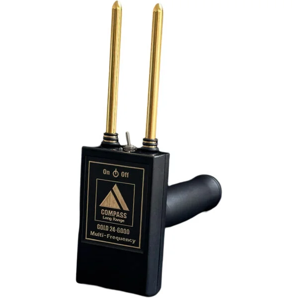 Φωτογραφία προϊόντος: COMPASS LONG RANGE COMPASS L.R. GOLD 24-6000 με ΕΠΙΧΡΥΣEΣ ΚΕΡΑΙΕΣ MULTI Frequency ΑΝΙΧΝΕΥΤΗΣ ΑΠΟΣΤΑΣΕΩΣ - ΗΛΕΚΤΡΟΝΙΚΟ ΡΑΒΔΟΣΚΟΠΙΚΟ