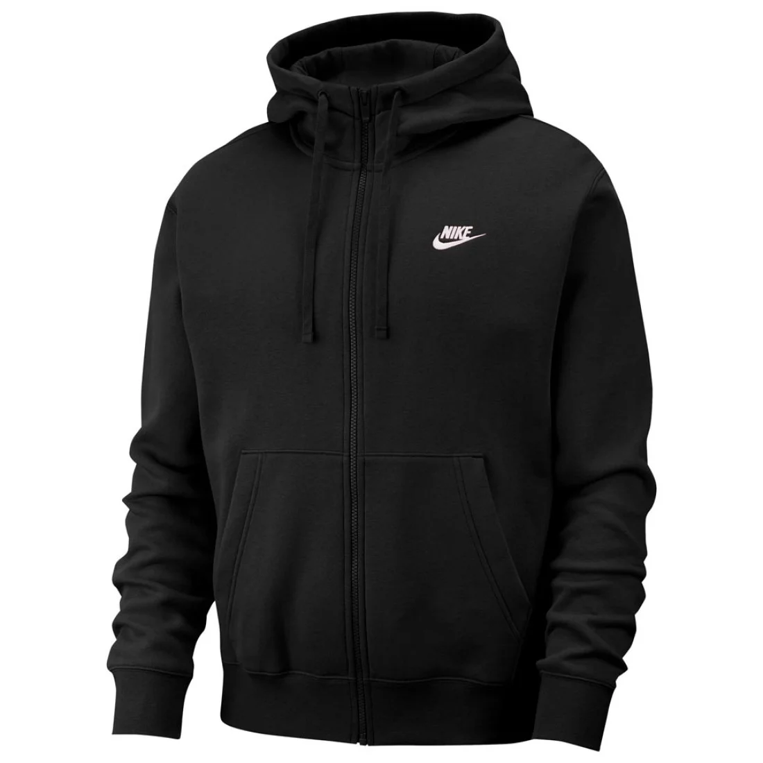 Φωτογραφία προϊόντος: Nike Club Fleece Full-Zip Hoodie BV2645-010 Μαύρο